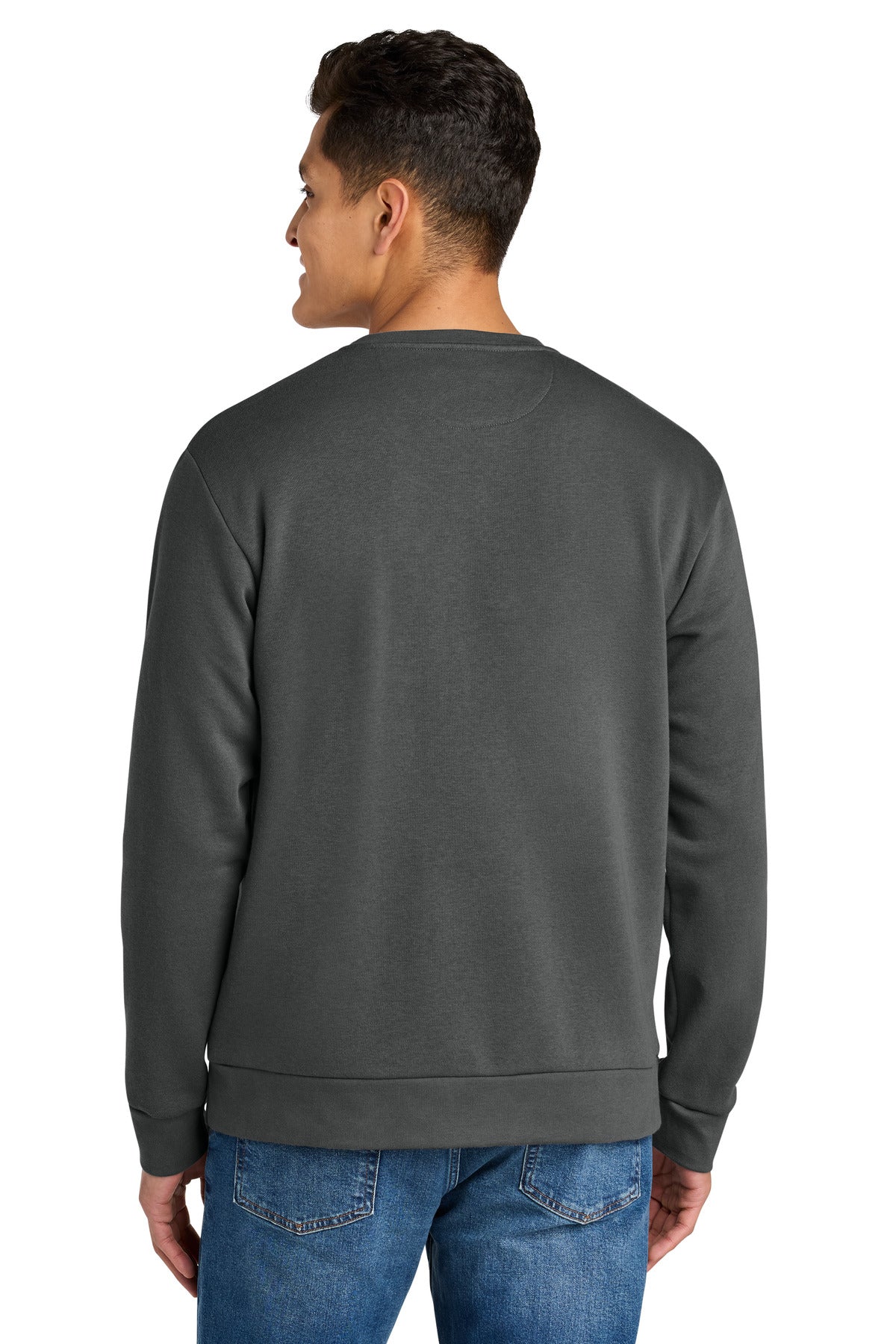 Next Level Apparel Santa Barbara Pocket Sweatshirt - Heavy Metal