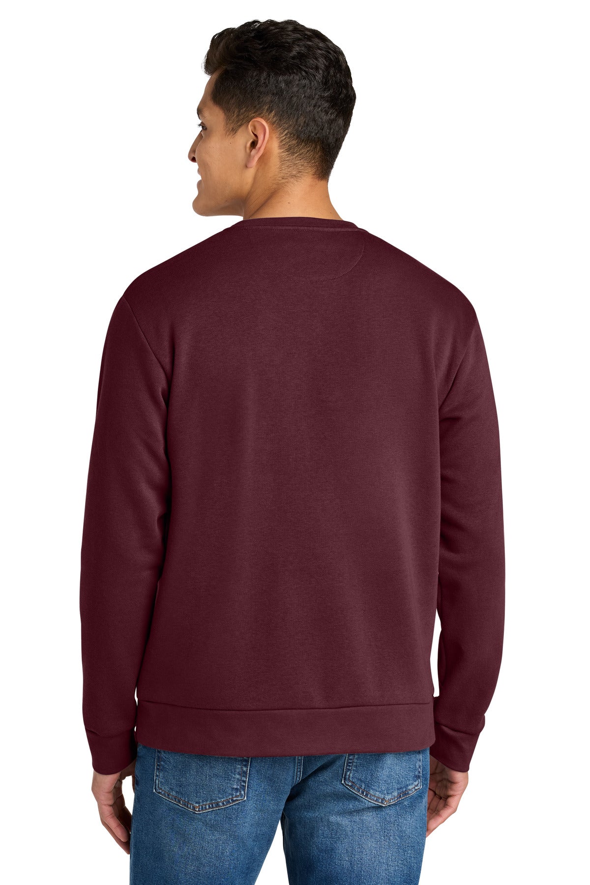 Next Level Apparel Santa Barbara Pocket Sweatshirt - Maroon