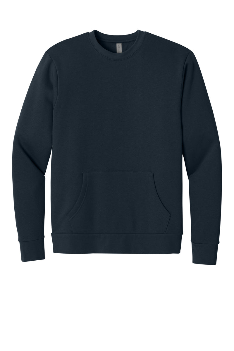 Next Level Apparel Santa Barbara Pocket Sweatshirt - Midnight Navy