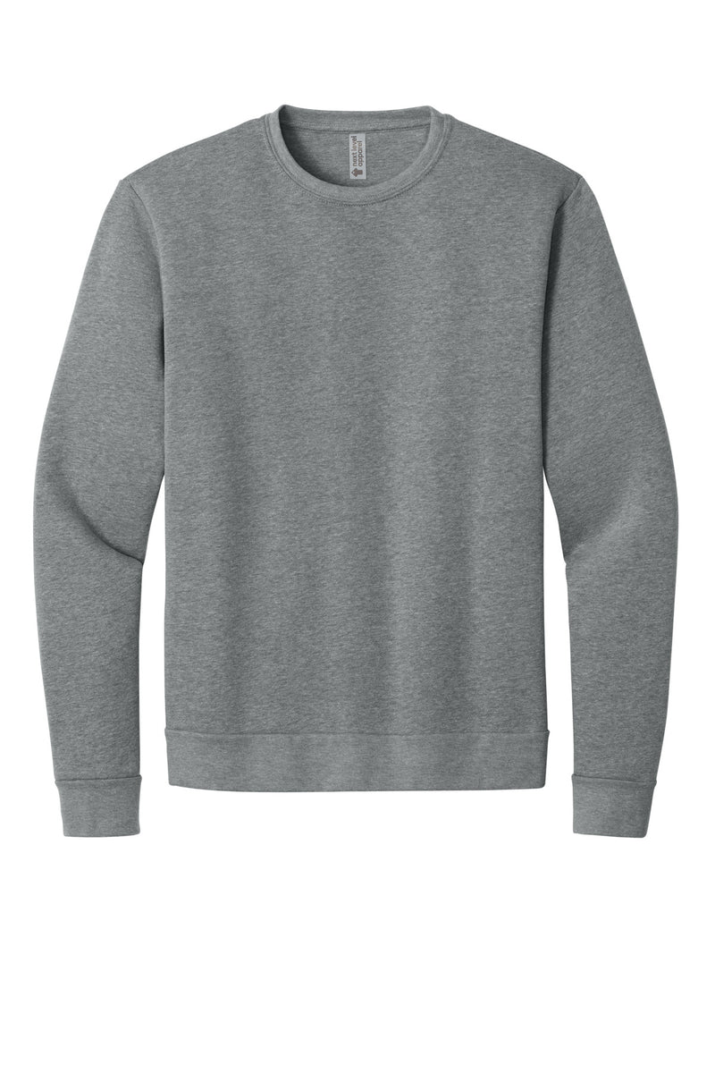 Next Level Apparel Adult Malibu Crewneck Sweatshirt - Heather Gray
