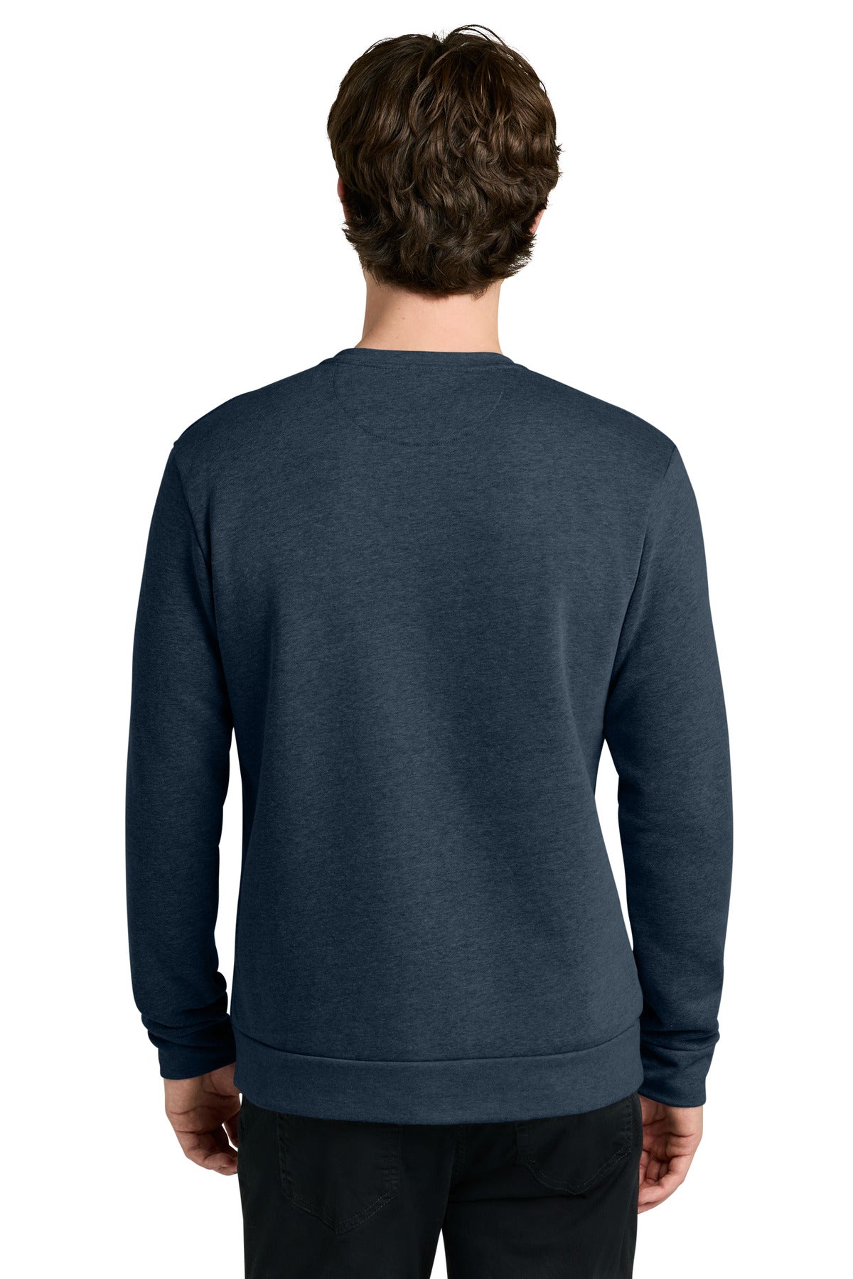 Next Level Apparel Adult Malibu Crewneck Sweatshirt - Heather Midnight Navy