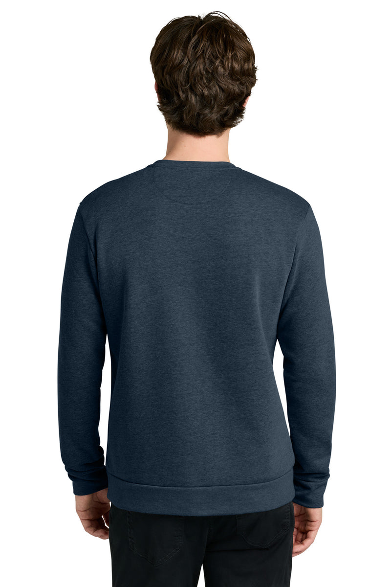 Next Level Apparel Adult Malibu Crewneck Sweatshirt - Heather Midnight Navy