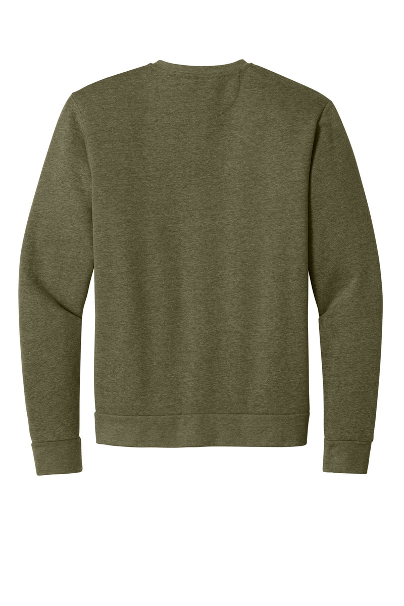 Next Level Apparel Adult Malibu Crewneck Sweatshirt - Heather Military Green