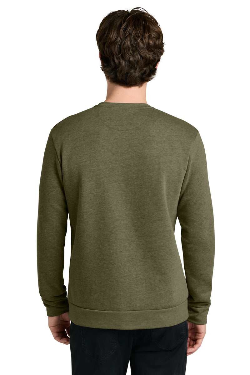 Next Level Apparel Adult Malibu Crewneck Sweatshirt - Heather Military Green