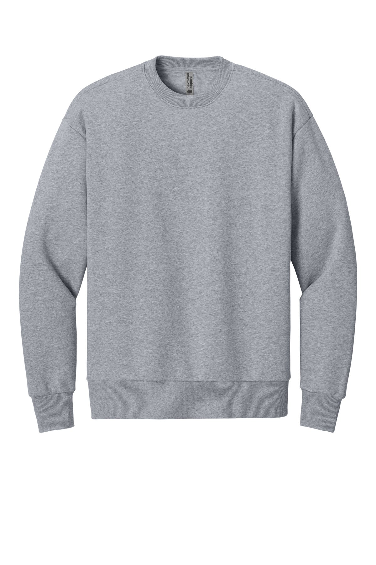 Next Level Apparel Heavyweight Sweatshirt - Heather Gray