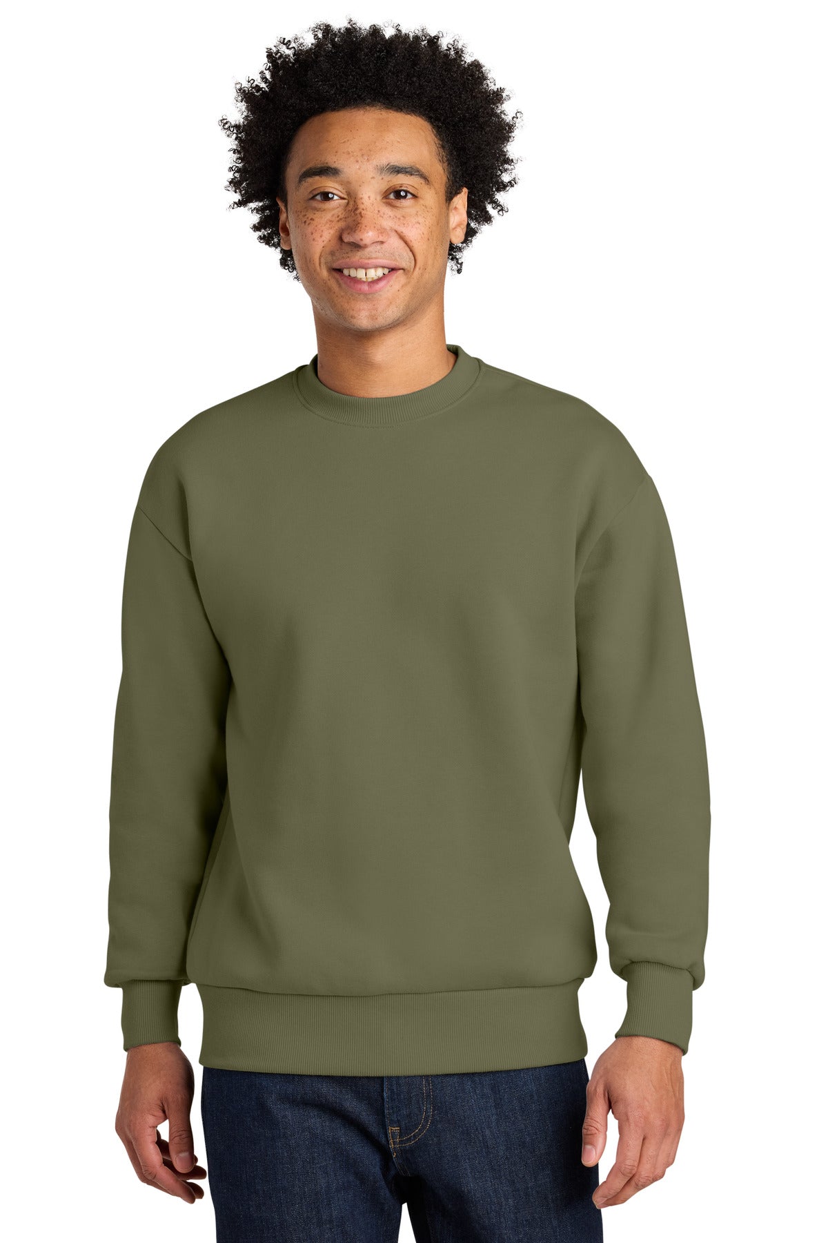 Next Level Apparel Heavyweight Sweatshirt - Light Olive