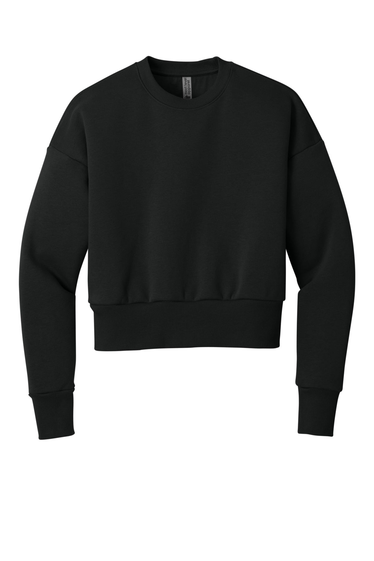 Next Level Apparel Women's Heavyweight Sweatshirt - Black