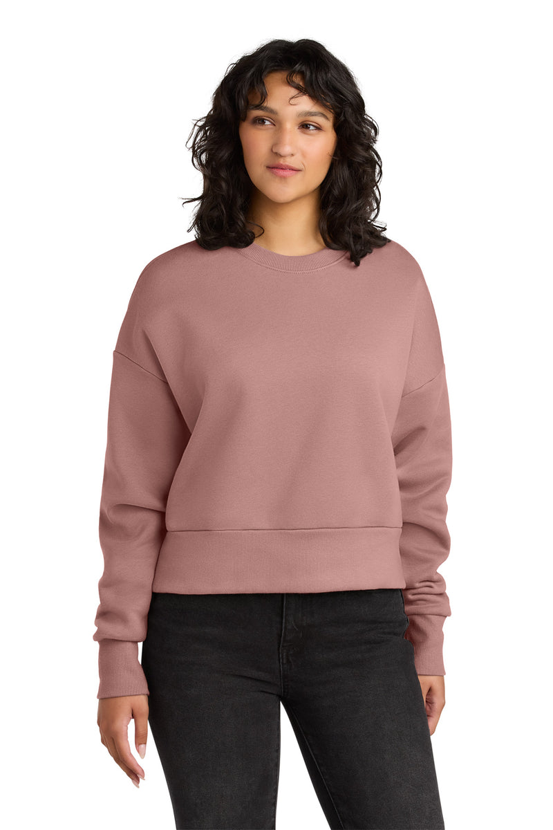 Next Level Apparel Women's Heavyweight Sweatshirt - Desert Pink
