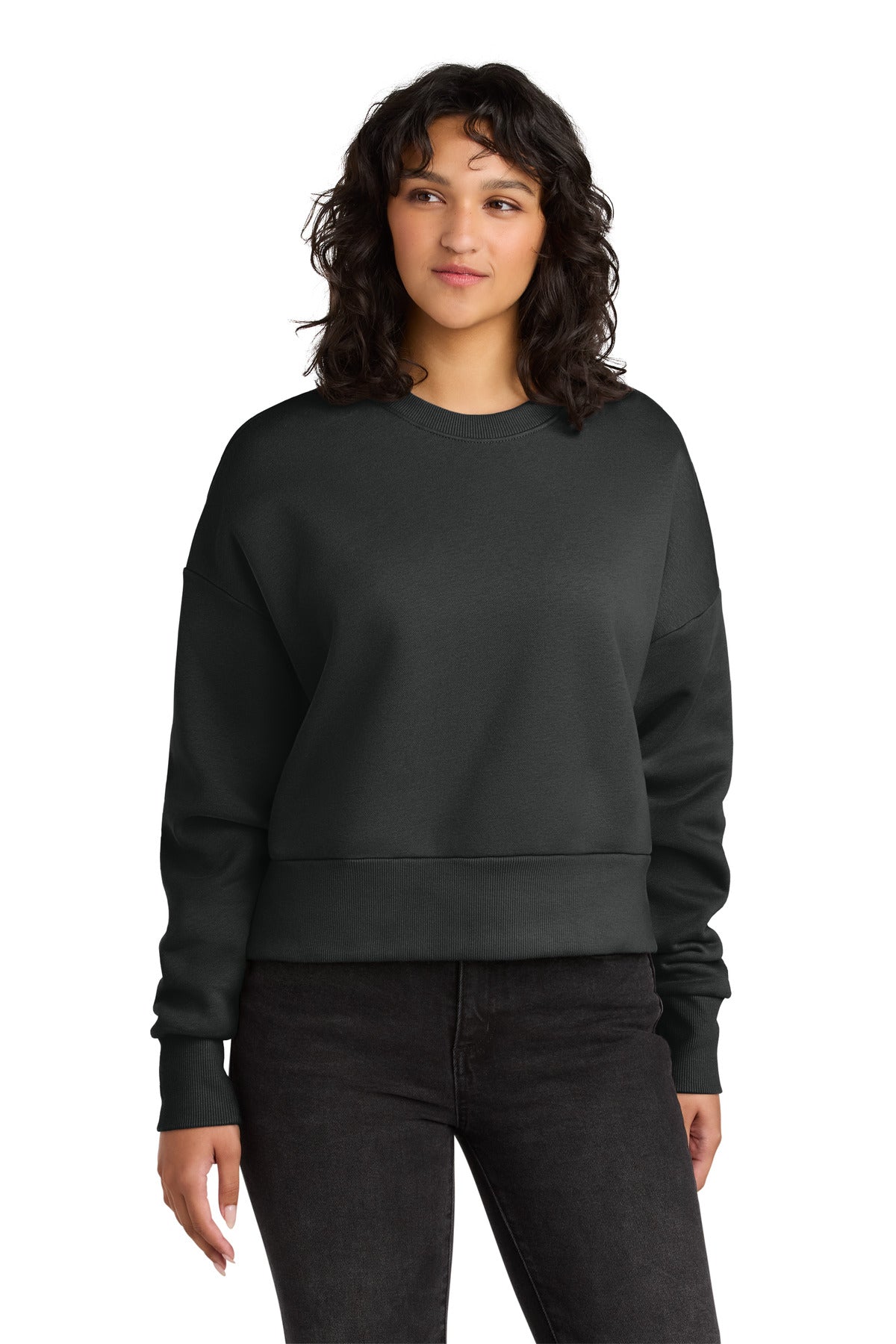 Next Level Apparel Women's Heavyweight Sweatshirt - Graphite Black