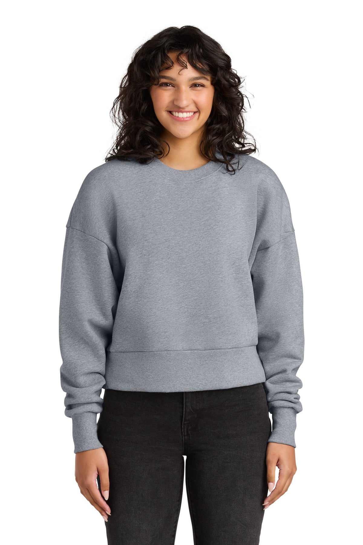 Next Level Apparel Women's Heavyweight Sweatshirt - Heather Gray