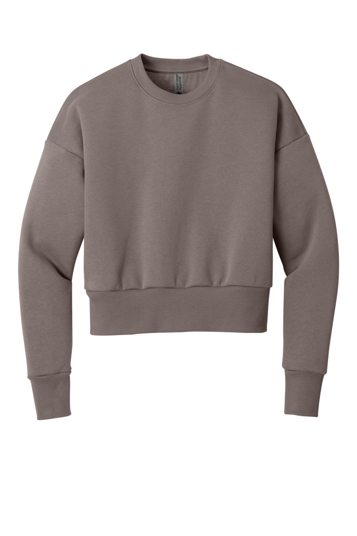 Next Level Apparel Women's Heavyweight Sweatshirt - Shiitake
