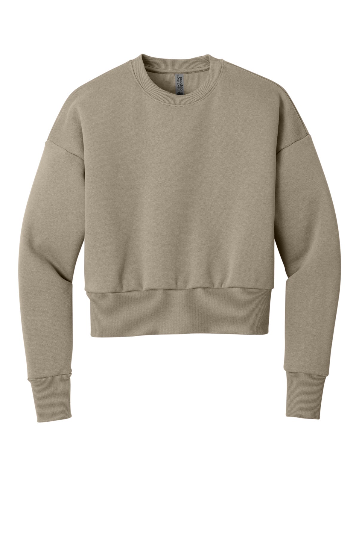 Next Level Apparel Women's Heavyweight Sweatshirt - Tan