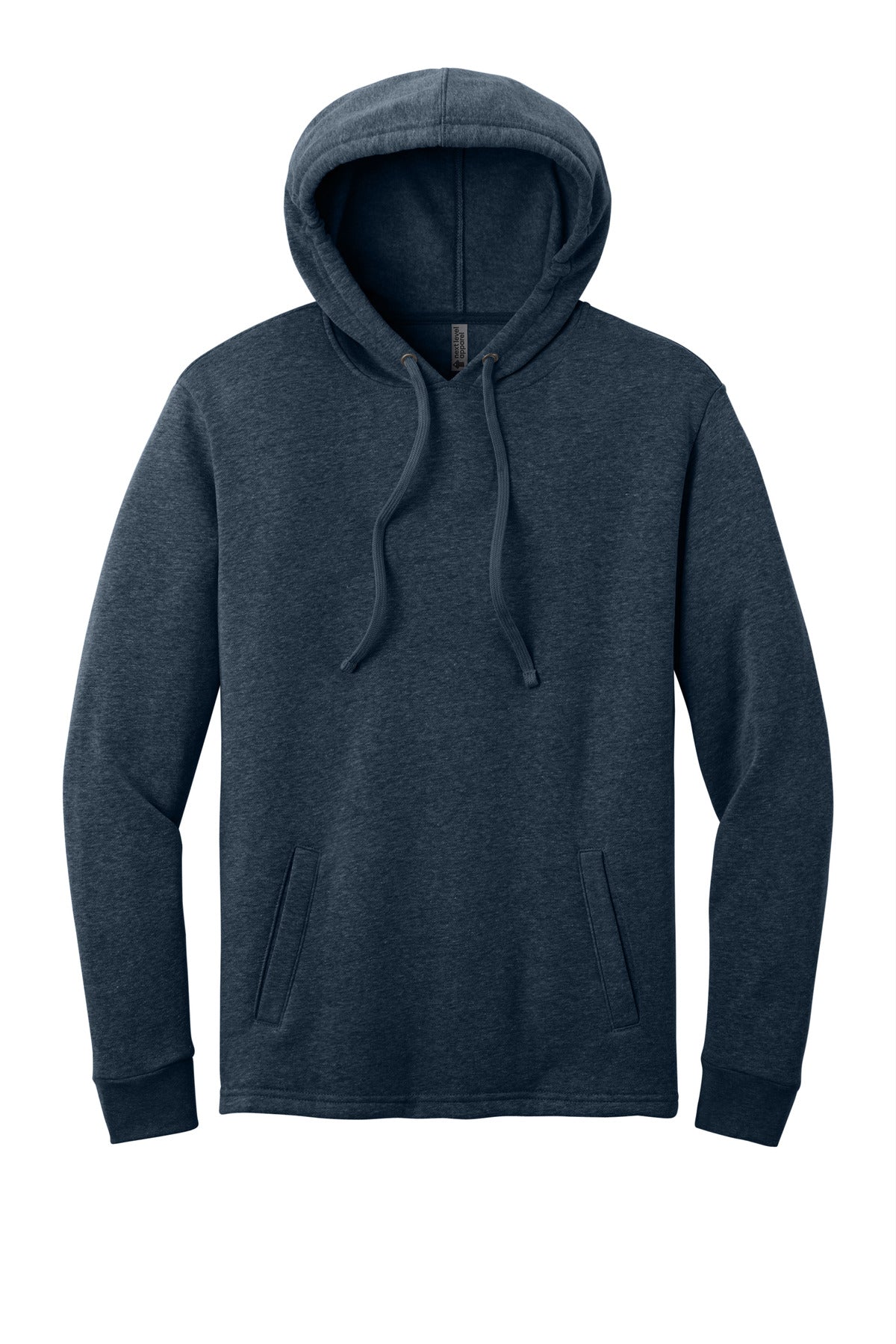 Next Level Apparel  Adult Malibu Pullover Hoodie - Heather Midnight Navy