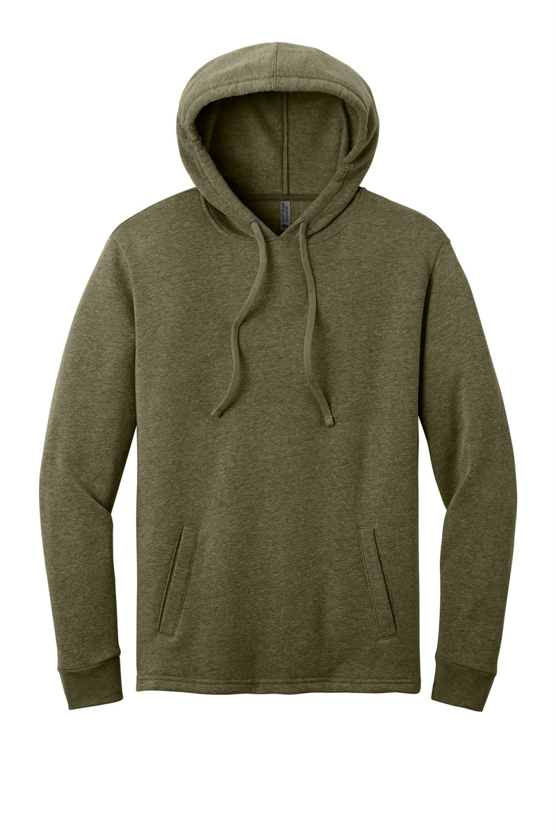 Next Level Apparel  Adult Malibu Pullover Hoodie - Heather Military Green