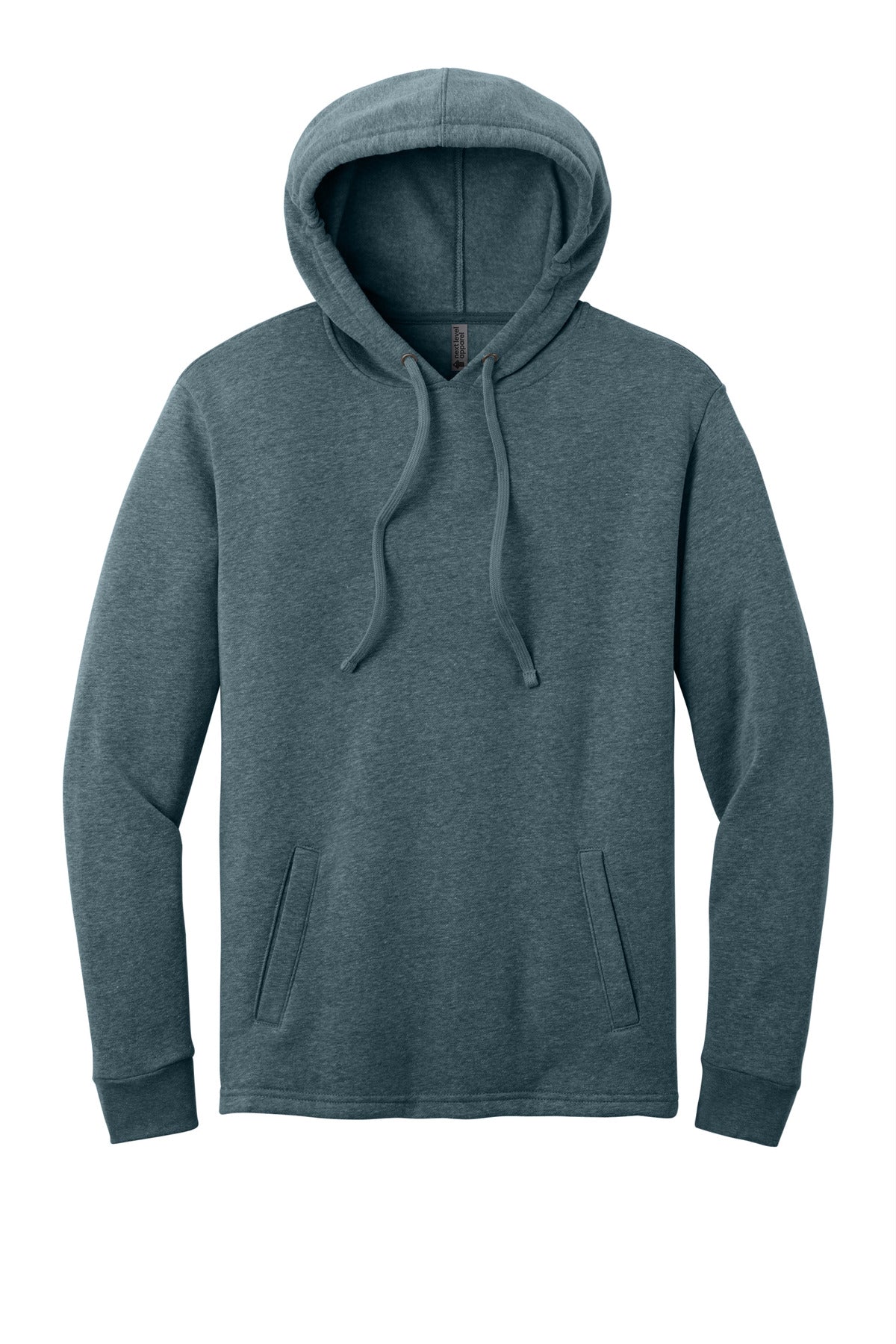 Next Level Apparel  Adult Malibu Pullover Hoodie - Heather Slate Blue