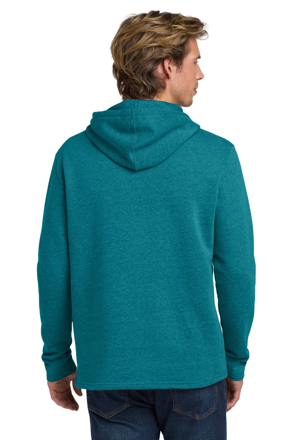 Next Level Apparel  Adult Malibu Pullover Hoodie - Heather Teal