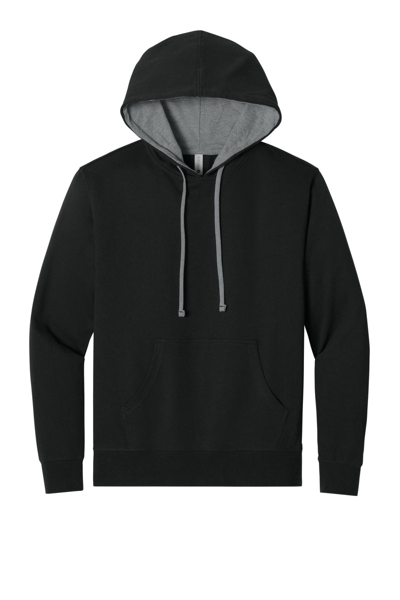 Next Level Apparel Laguna Hoodie - Black/ Heather Gray
