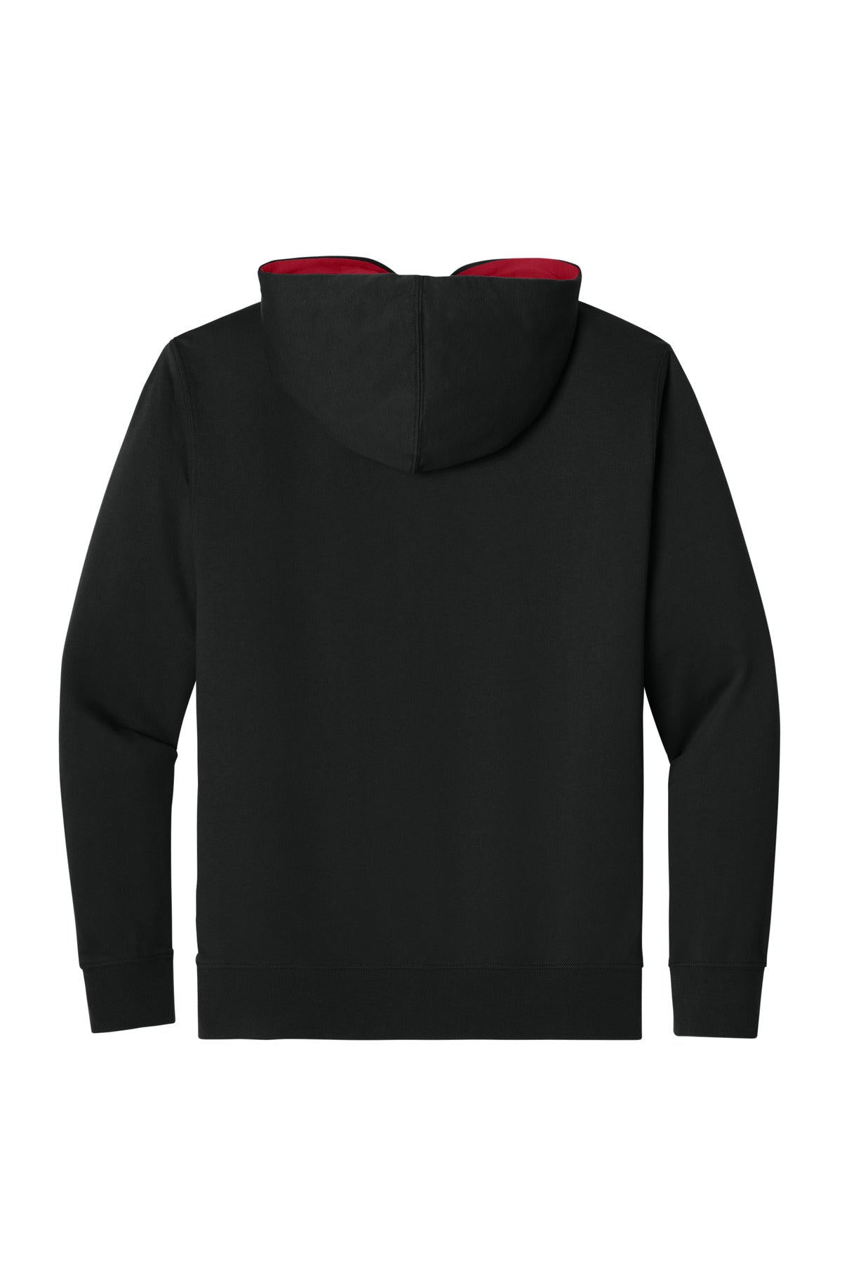 Next Level Apparel Laguna Hoodie - Black/ Red