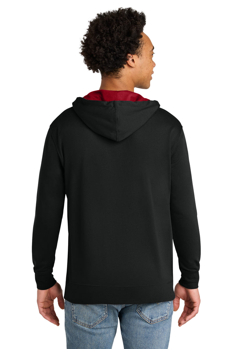 Next Level Apparel Laguna Hoodie - Black/ Red