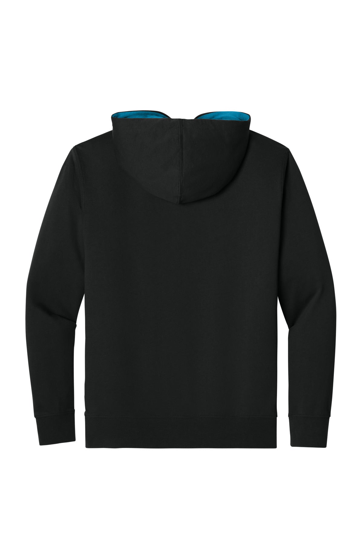 Next Level Apparel Laguna Hoodie - Black/ Turquoise