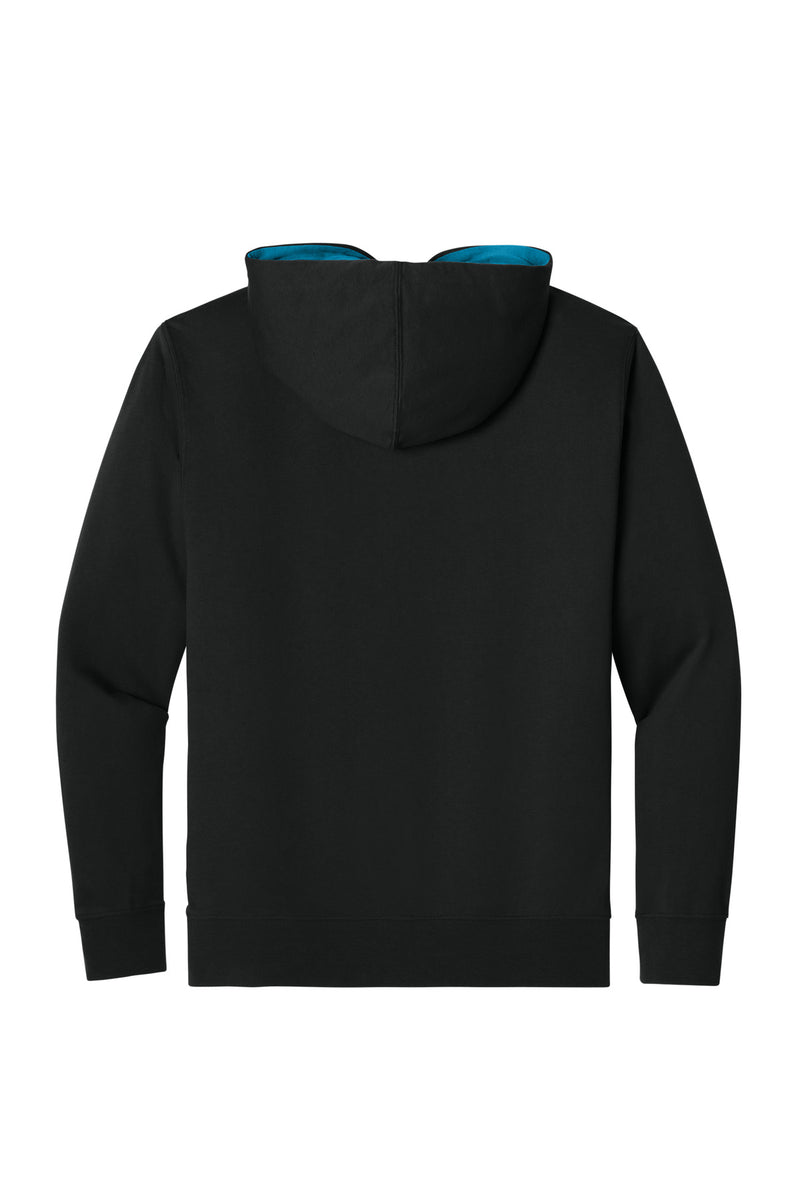 Next Level Apparel Laguna Hoodie - Black/ Turquoise