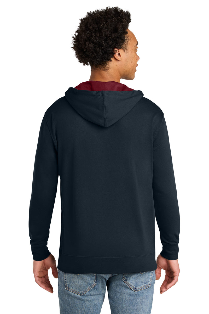 Next Level Apparel Laguna Hoodie - Midnight Navy/ Cardinal