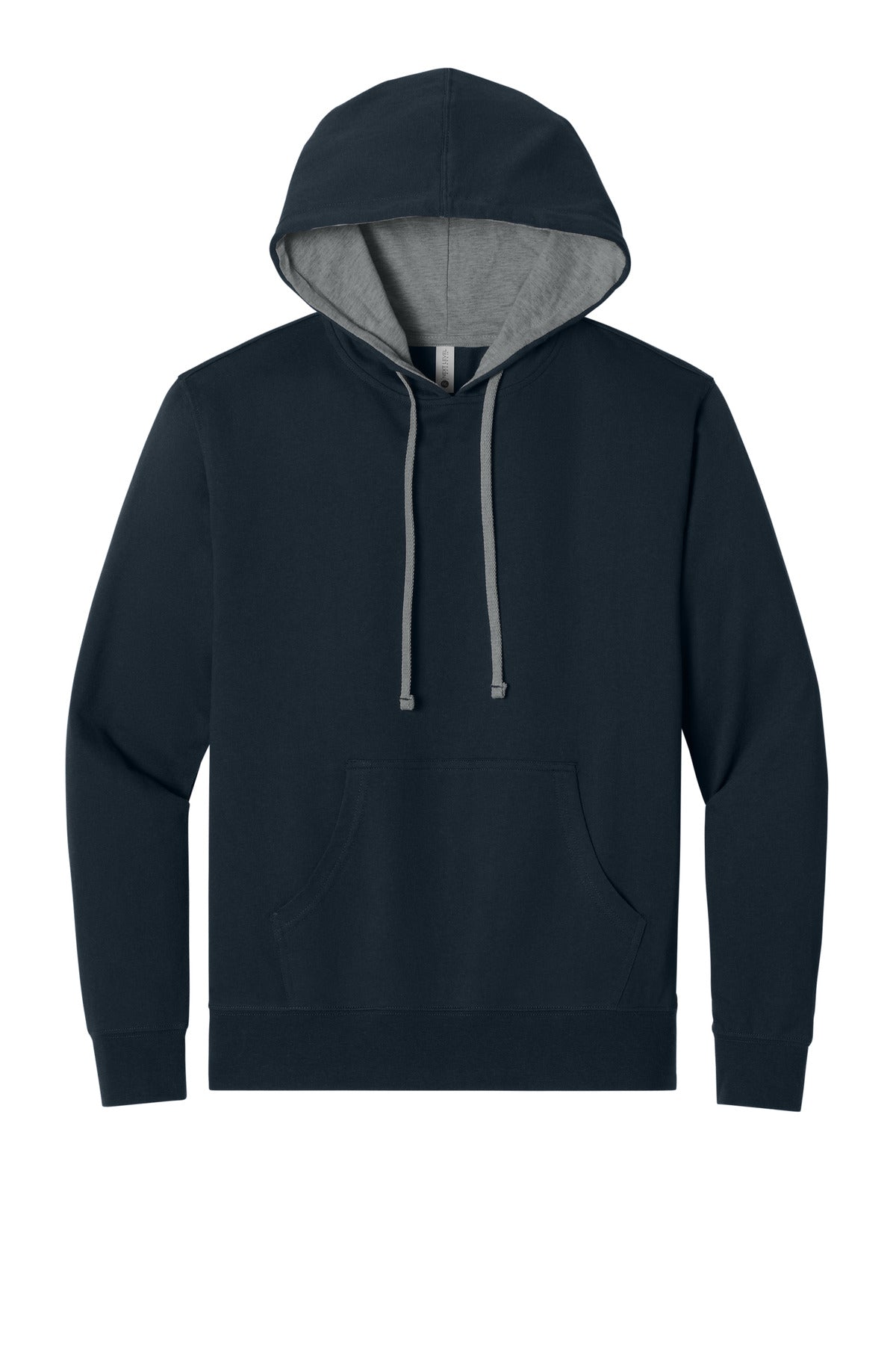 Next Level Apparel Laguna Hoodie - Midnight Navy/ Heather Gray