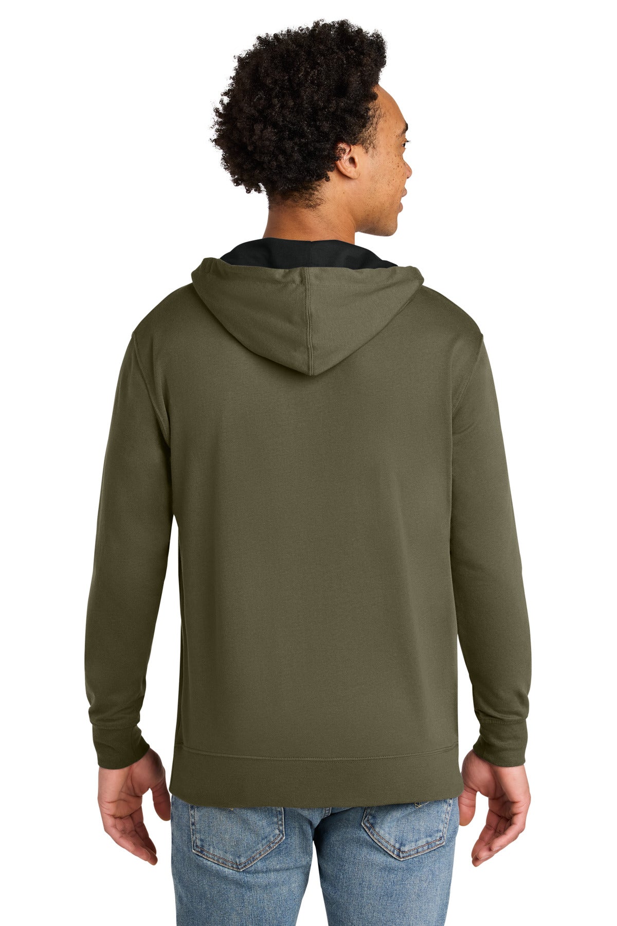 Next Level Apparel Laguna Hoodie - Military Green/ Black