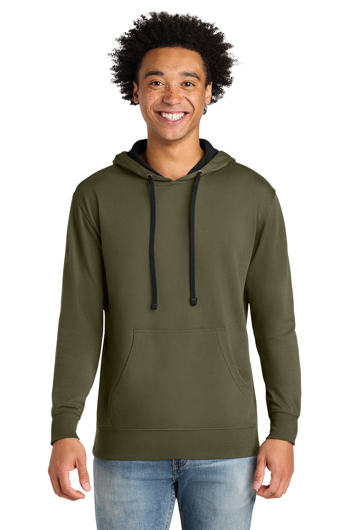 Next Level Apparel Laguna Hoodie - Military Green/ Black