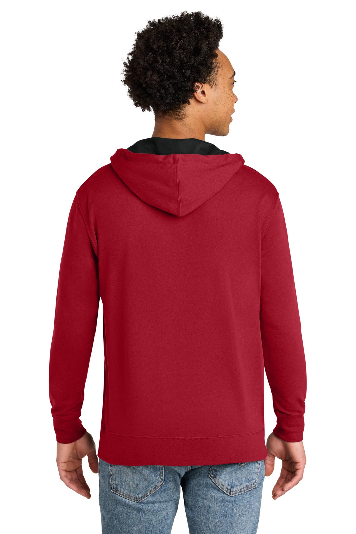 Next Level Apparel Laguna Hoodie - Red/ Black
