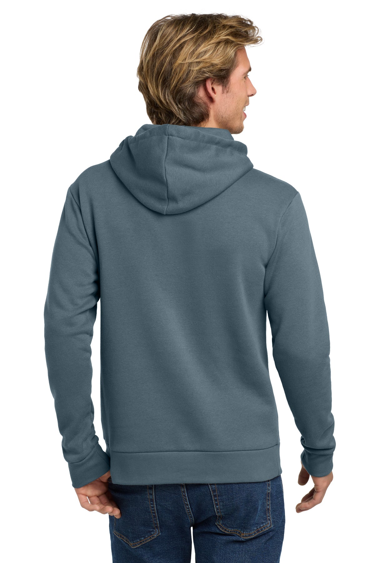 Next Level Apparel   Adult Santa Barbara Pullover Hoodie - Antique Denim