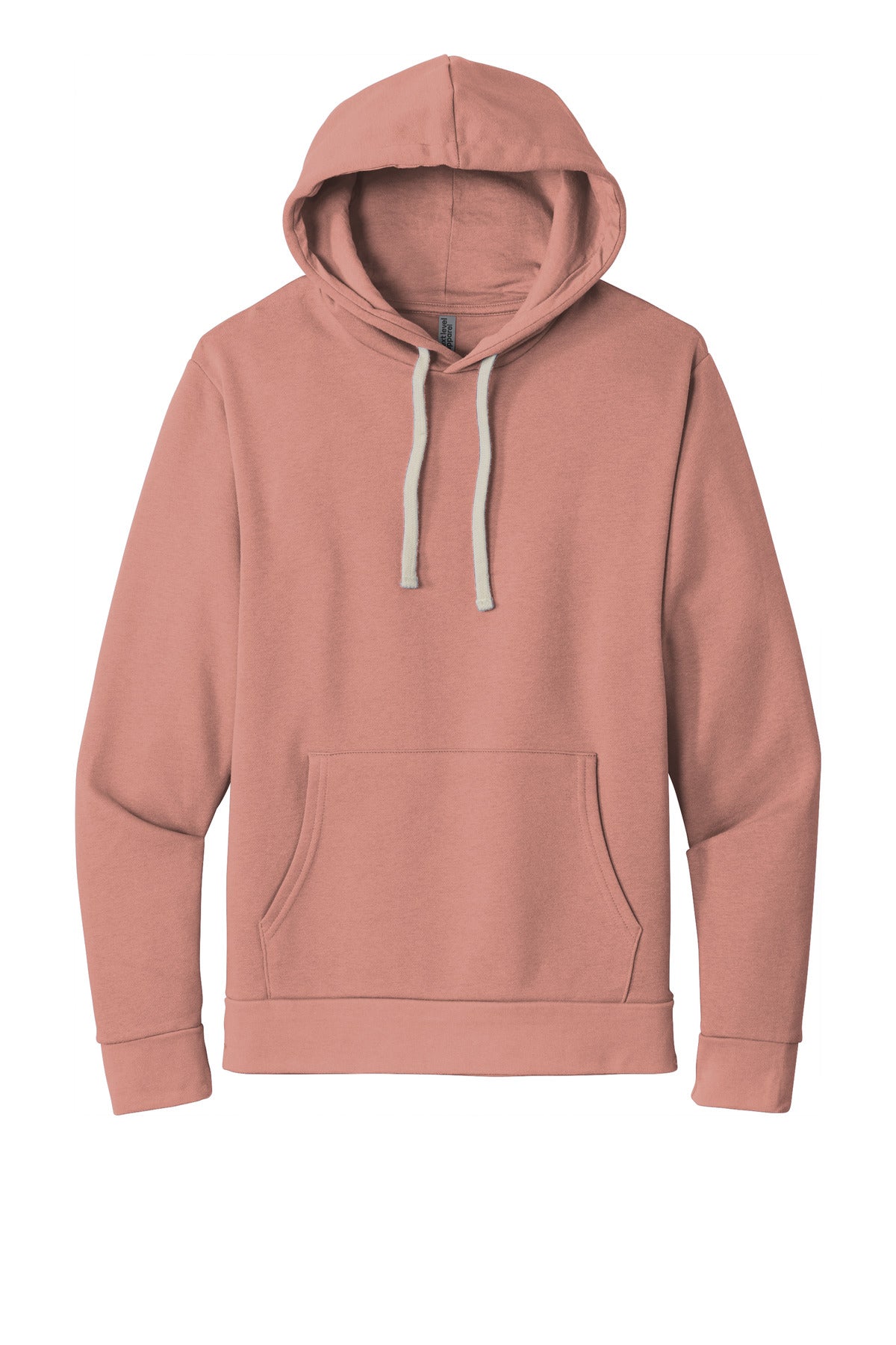 Next Level Apparel   Adult Santa Barbara Pullover Hoodie - Desert Pink