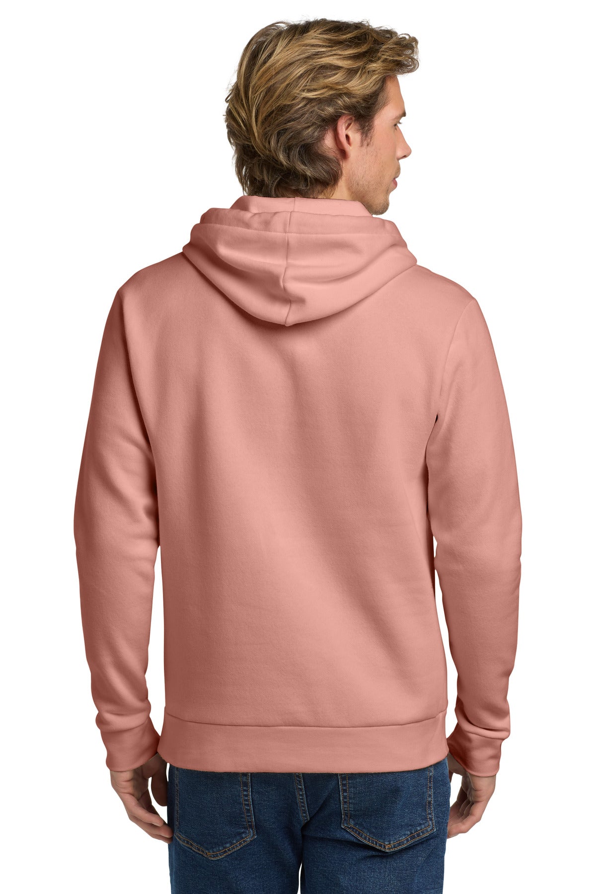 Next Level Apparel   Adult Santa Barbara Pullover Hoodie - Desert Pink