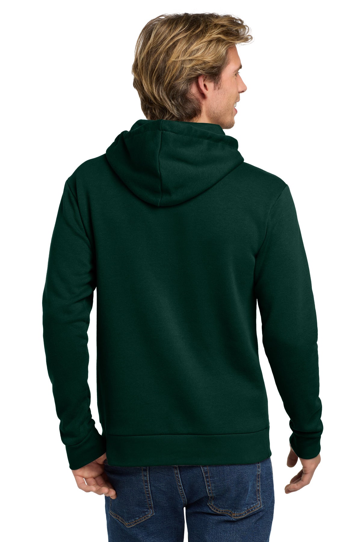Next Level Apparel   Adult Santa Barbara Pullover Hoodie - Forest Green