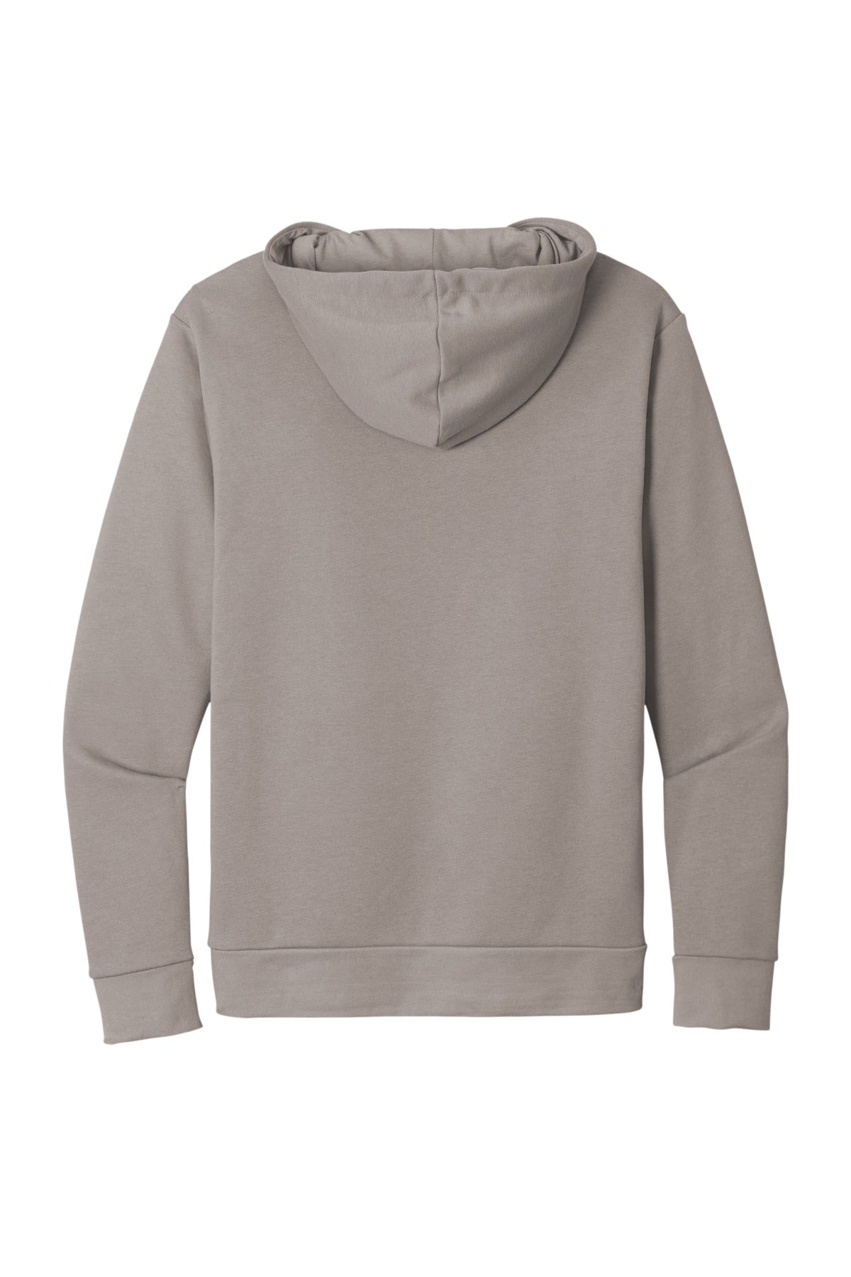 Next Level Apparel   Adult Santa Barbara Pullover Hoodie - Lead/ Light Gray