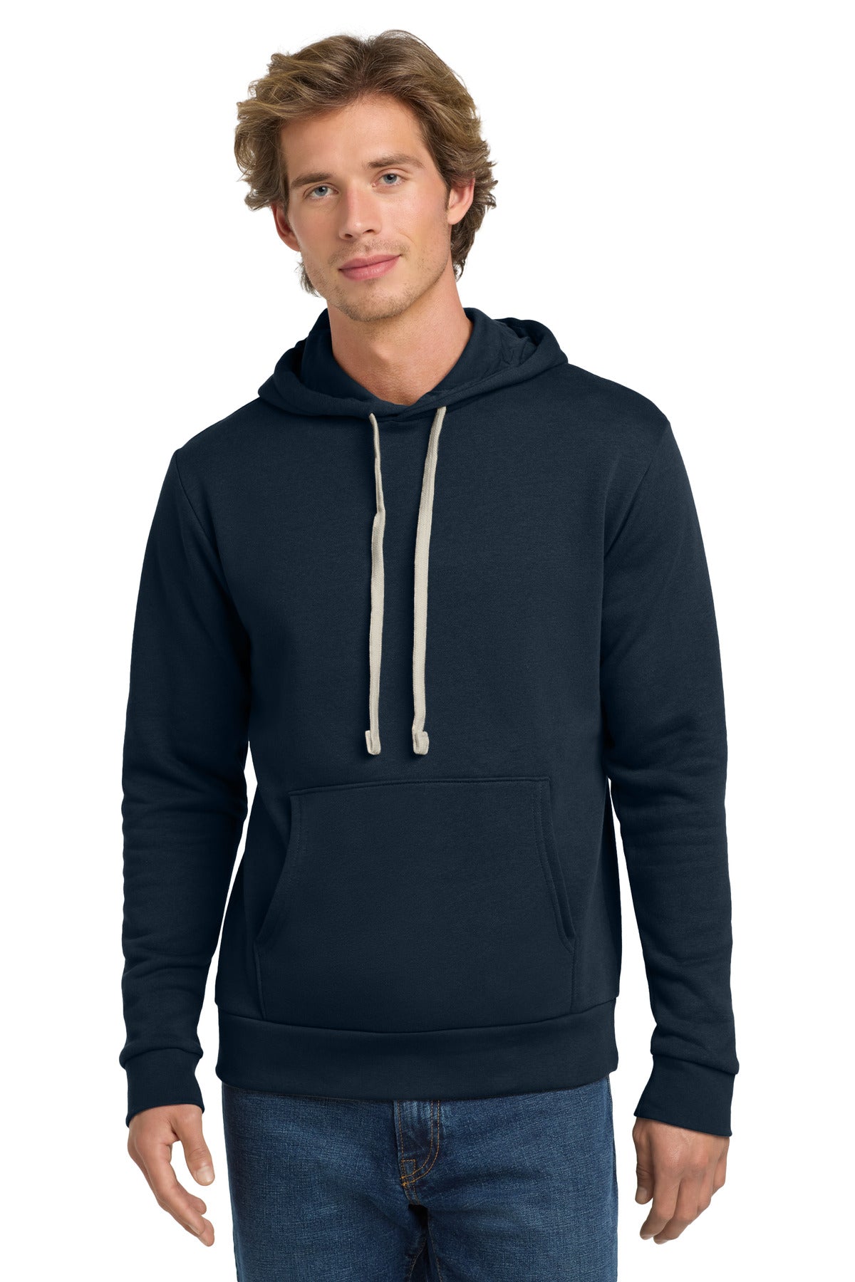 Next Level Apparel   Adult Santa Barbara Pullover Hoodie - Midnight Navy