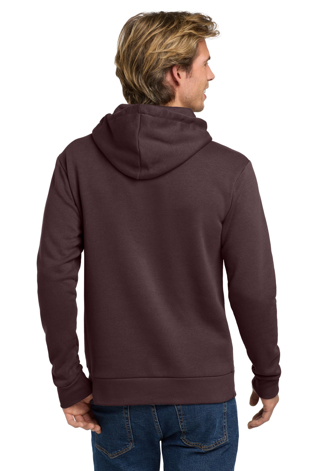 Next Level Apparel   Adult Santa Barbara Pullover Hoodie - Oxblood