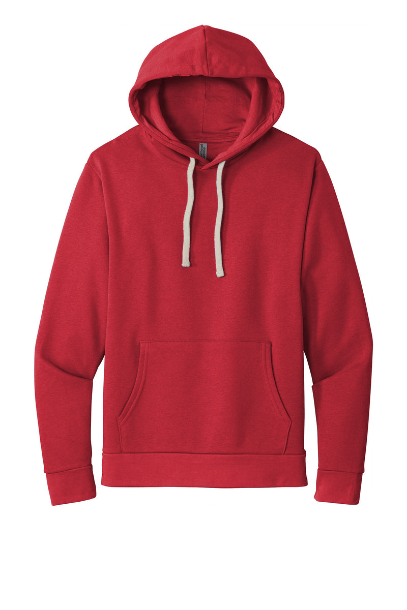 Next Level Apparel   Adult Santa Barbara Pullover Hoodie - Red