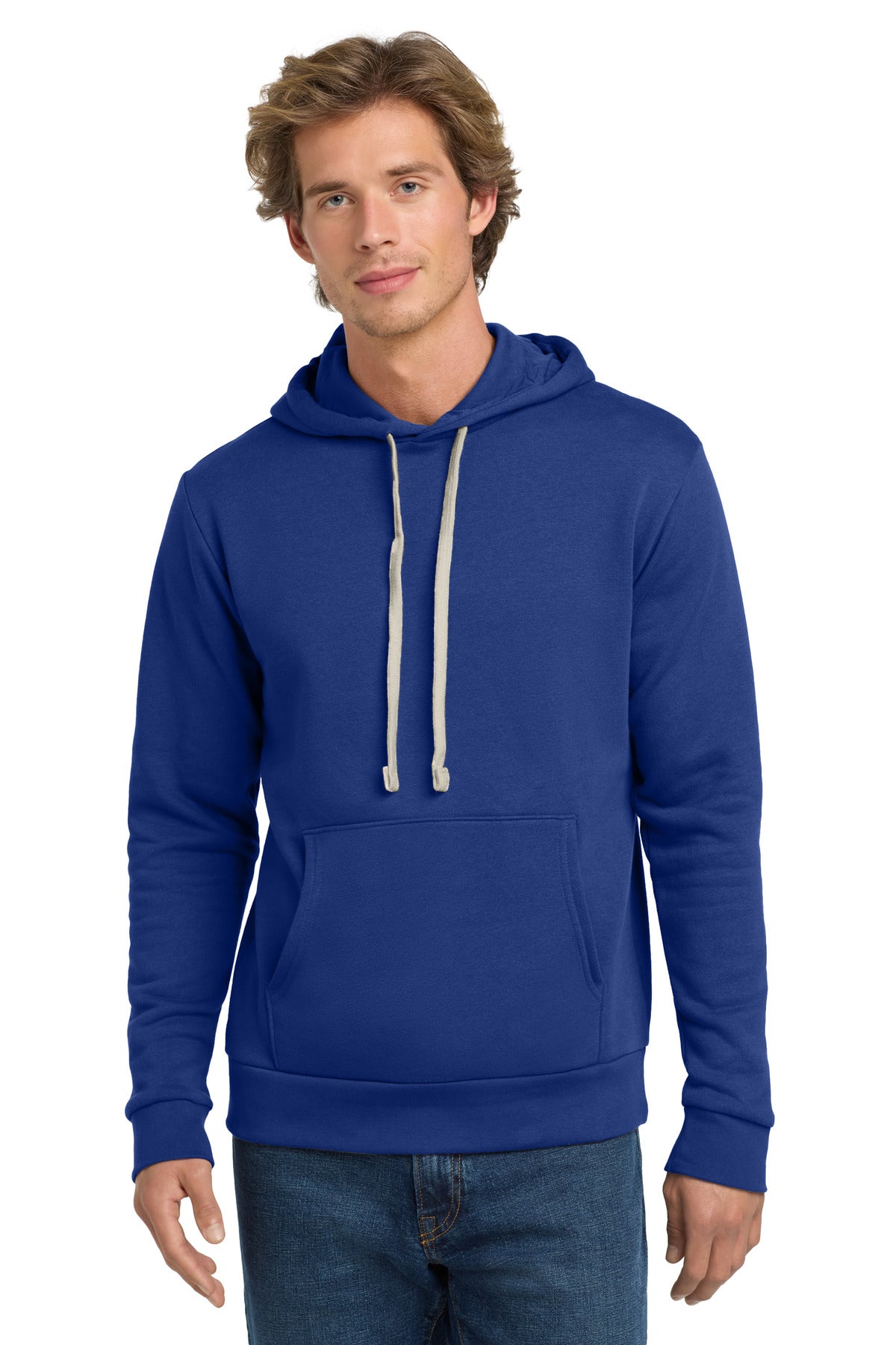 Next Level Apparel   Adult Santa Barbara Pullover Hoodie - Royal
