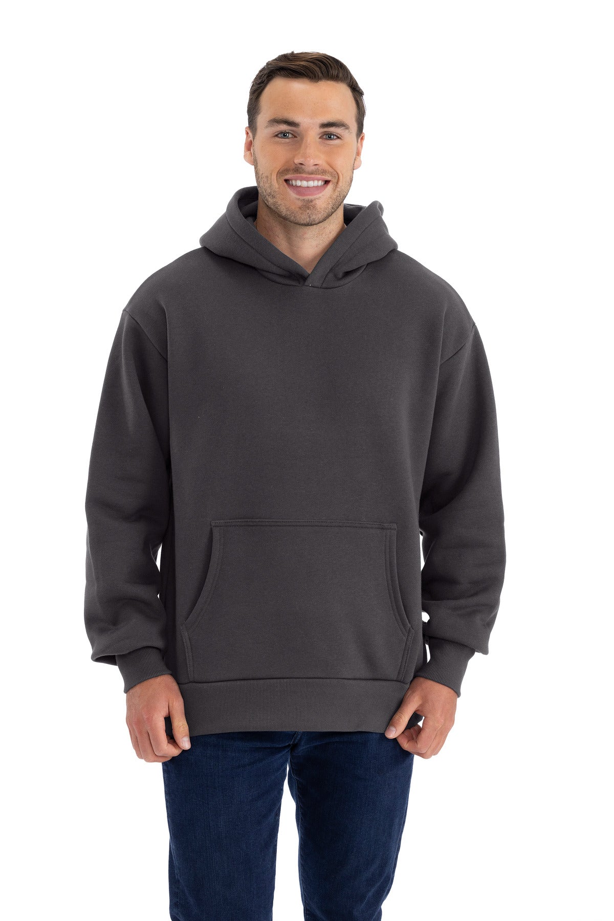 Next Level Apparel Heavyweight Hoodie - Graphite Black