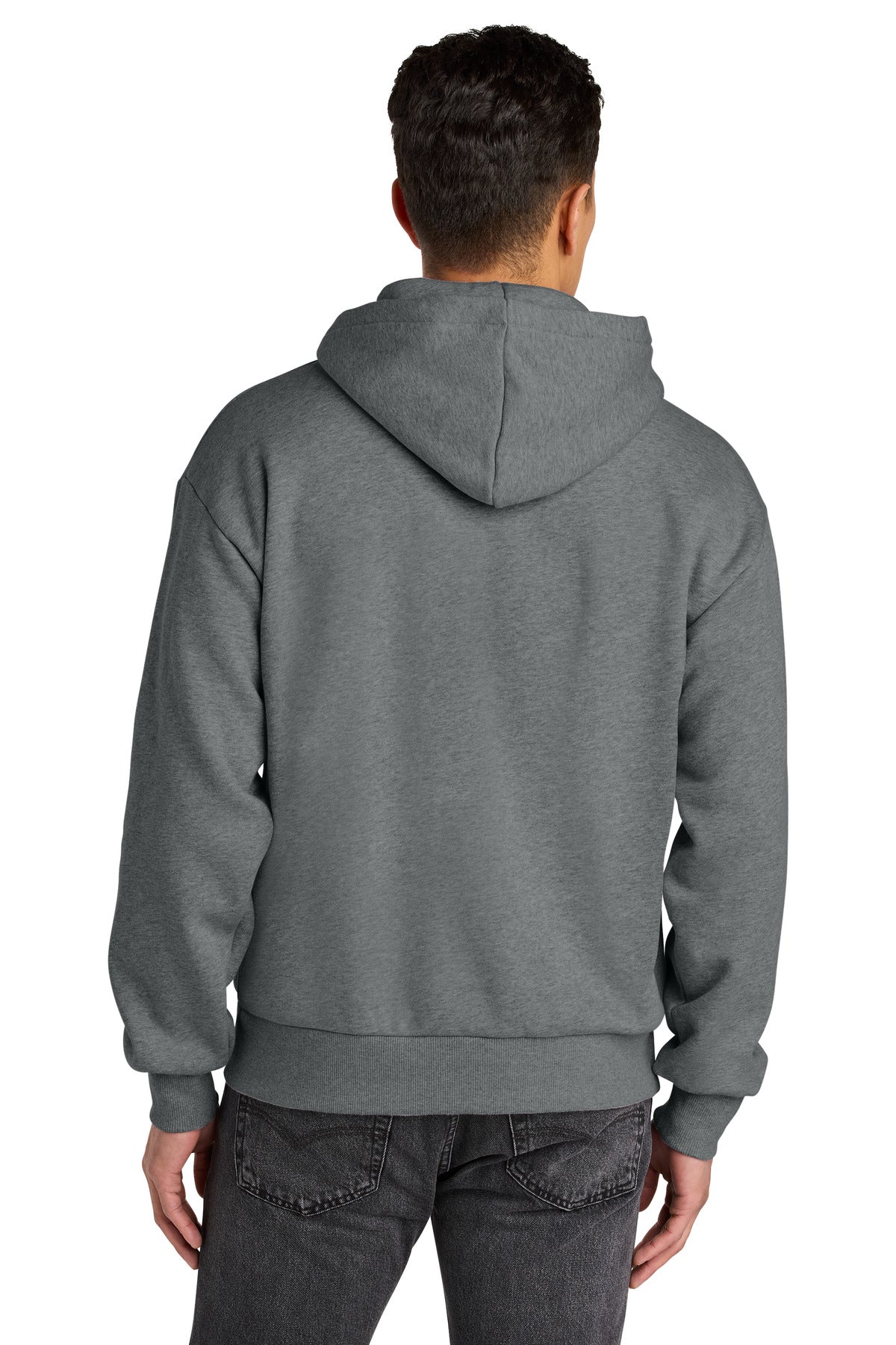 Next Level Apparel Heavyweight Hoodie - Heather Gray