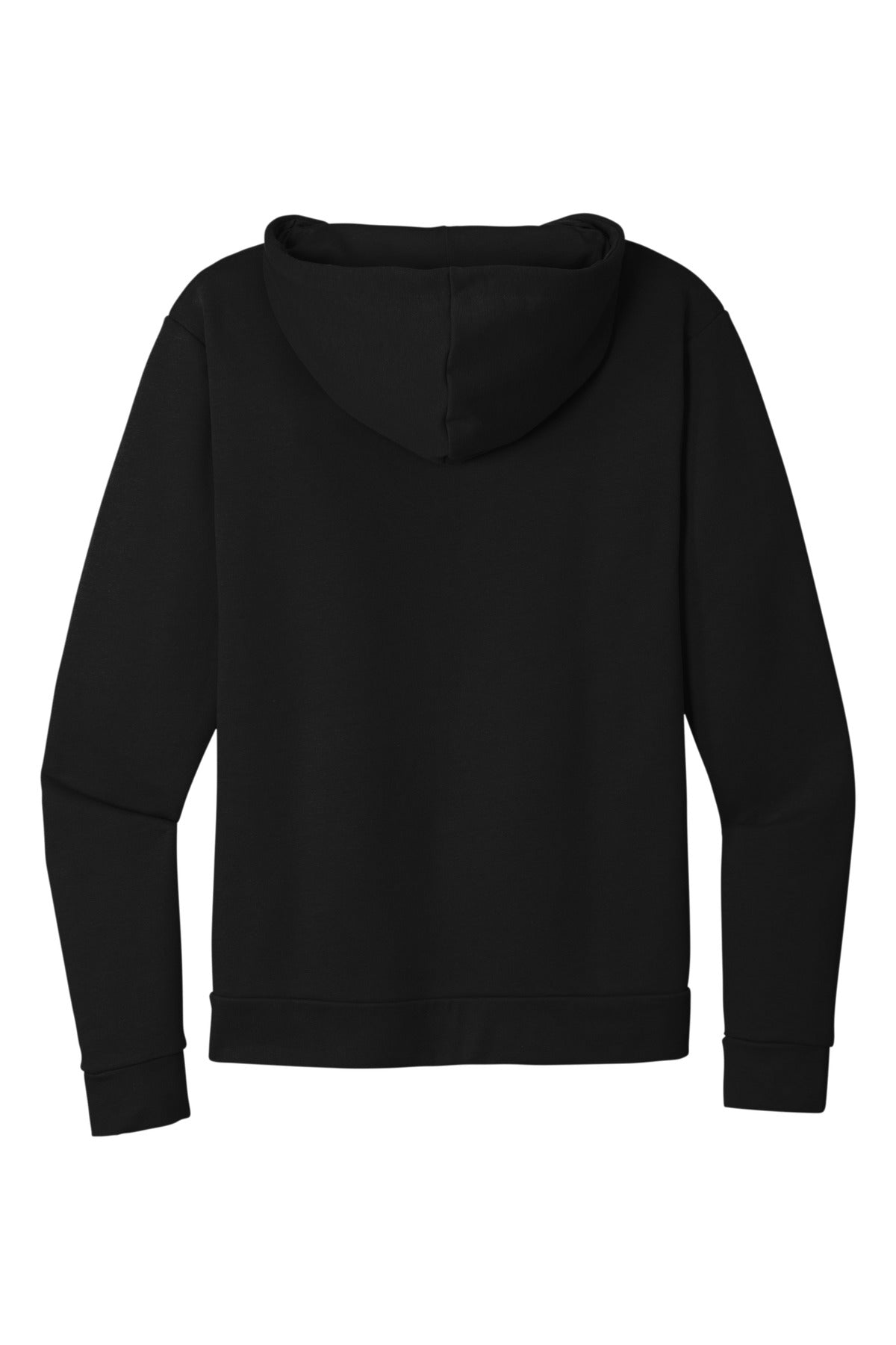 Next Level Apparel Adult Santa Barbara Zip Hoodie - Black