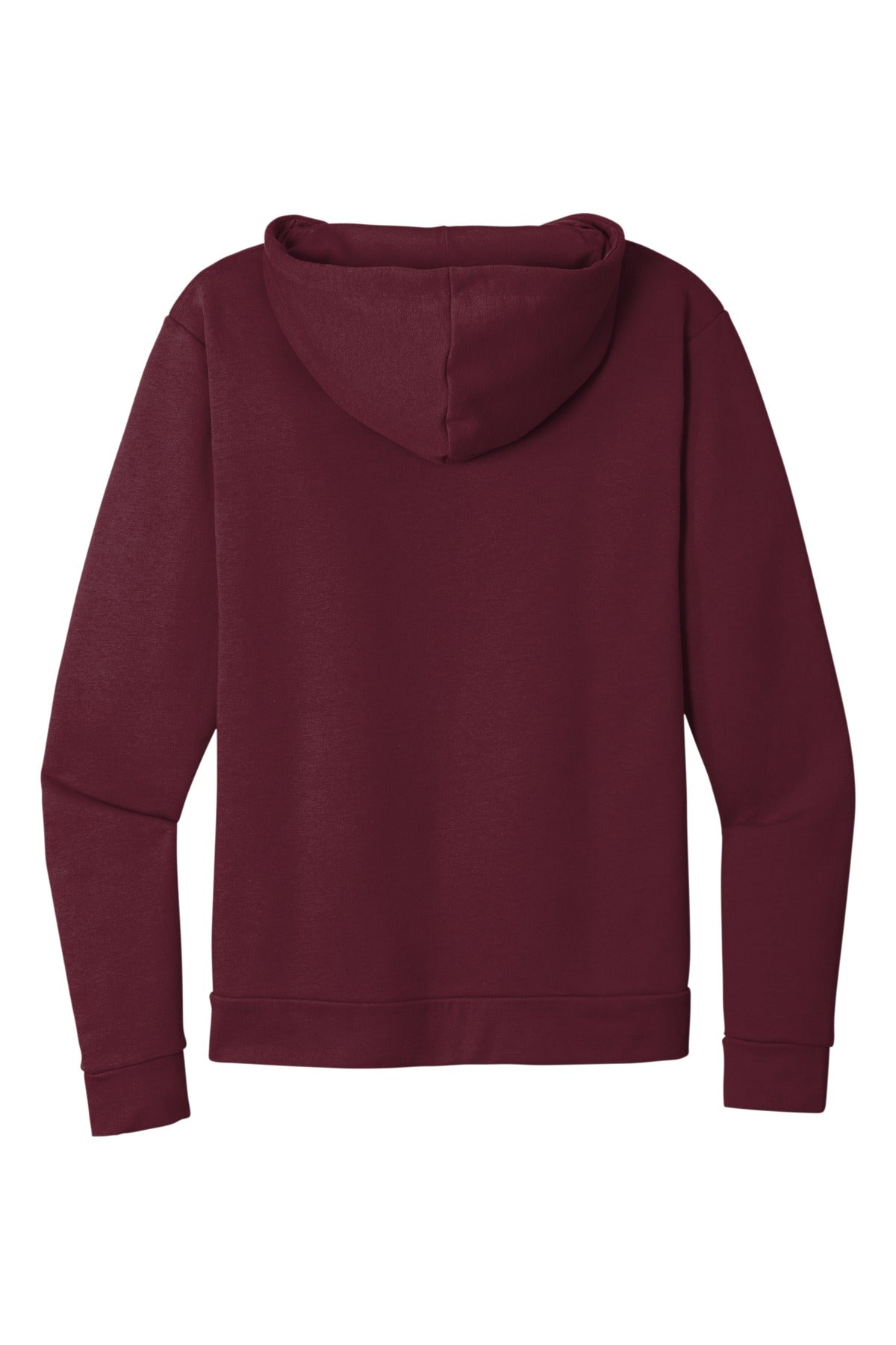 Next Level Apparel Adult Santa Barbara Zip Hoodie - Maroon
