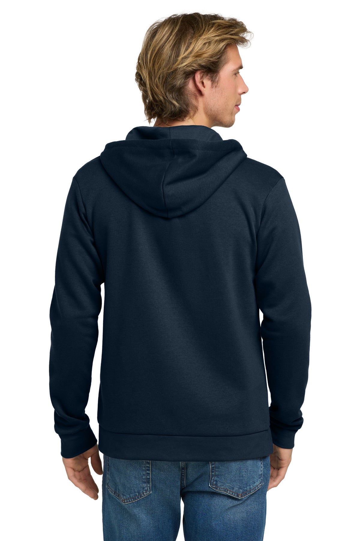 Next Level Apparel Adult Santa Barbara Zip Hoodie - Midnight Navy