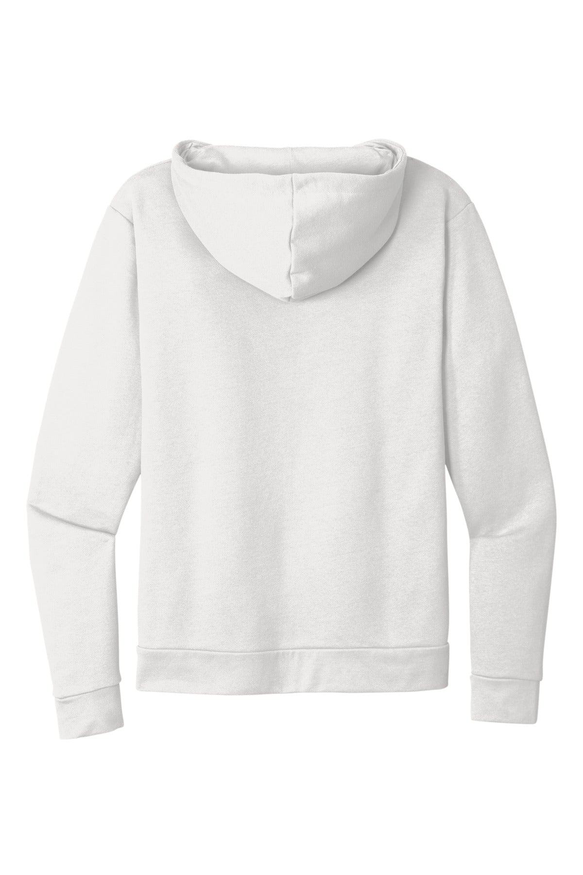 Next Level Apparel Adult Santa Barbara Zip Hoodie - White