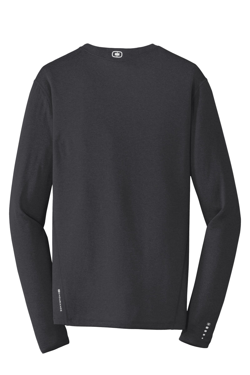OGIO Long Sleeve Pulse Crew - Blacktop