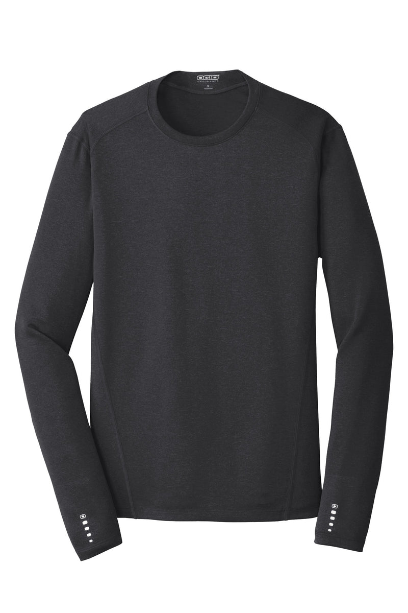 OGIO Long Sleeve Pulse Crew - Blacktop