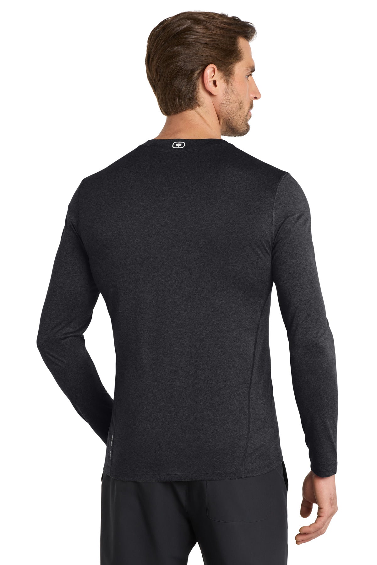 OGIO Long Sleeve Pulse Crew - Blacktop