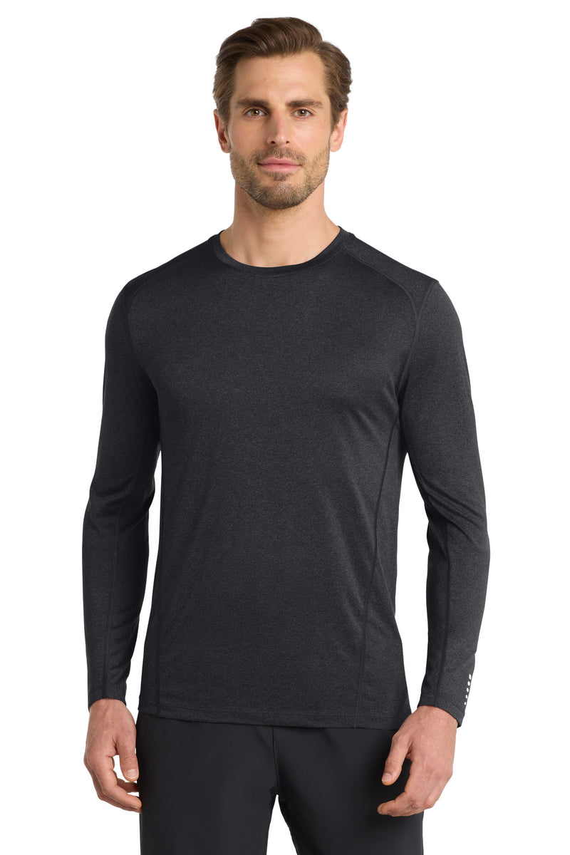OGIO Long Sleeve Pulse Crew - Blacktop