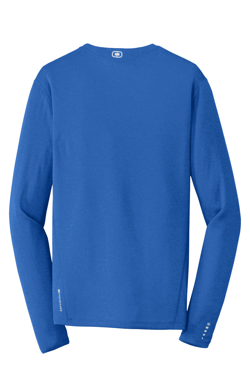 OGIO Long Sleeve Pulse Crew - Electric Blue